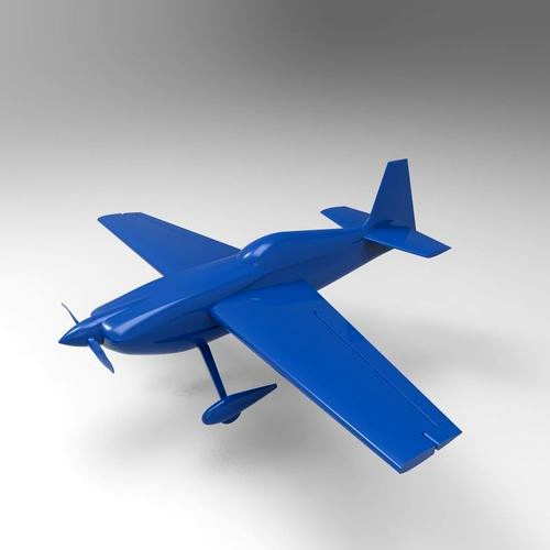 3D STL model of a plane