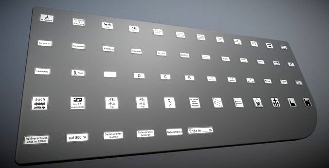 Additional traffic signs - 3