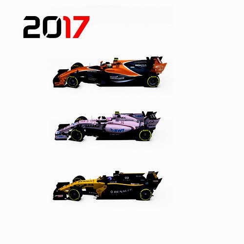 Formula 2017 cars pack 2