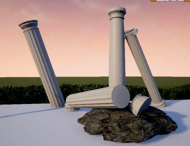Ionic Doric and Tuscan COLUMNS