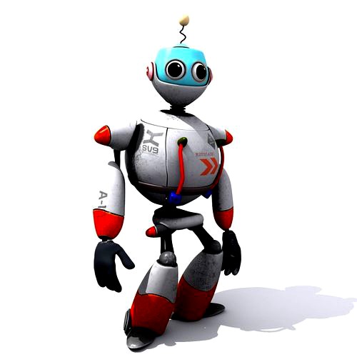 Robot Cartoon Character