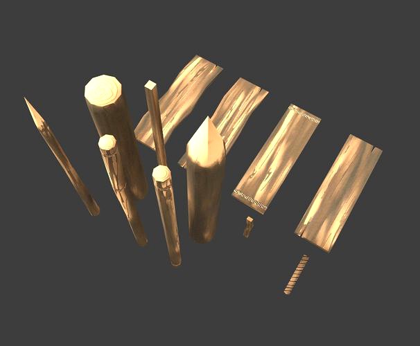 Wood Props