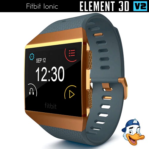 Fitbit Ionic for Element 3D