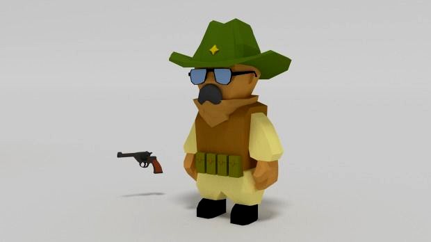 Soldier Lowpoly