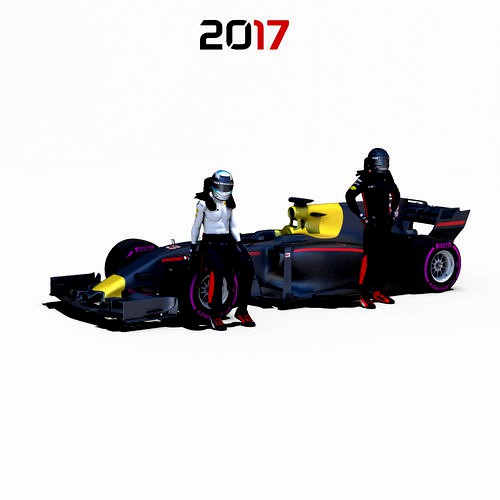 Formula 1 2017 car