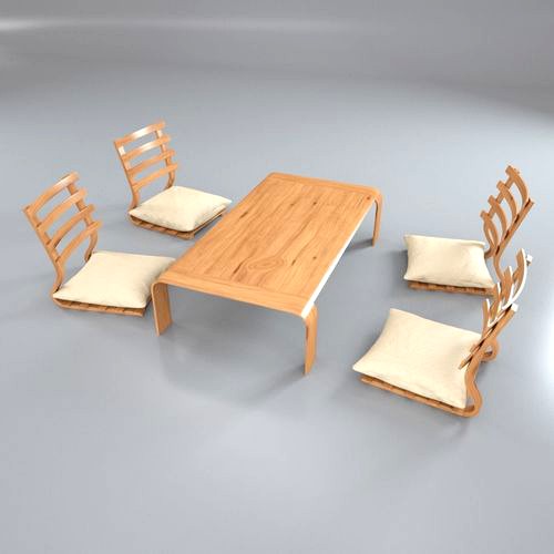 Japanese Minimalistic Table Set