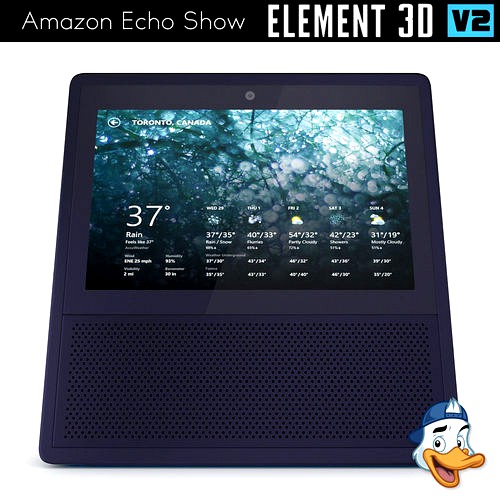 Amazon Echo Show for Element 3D