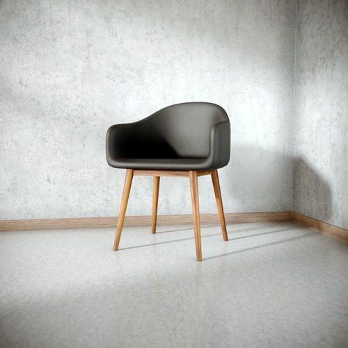 Black Leather Loft Chair