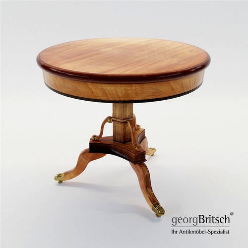 Biedermeier salon table - North Germany 1825 - Georg Britsch