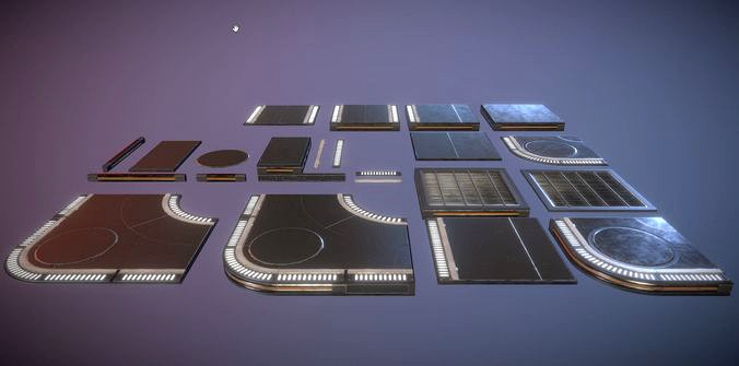 Sci Fi Floors Kit 1
