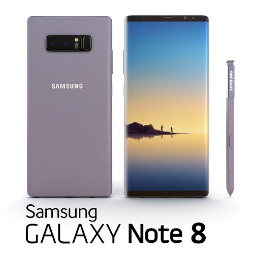 Samsung Note 8 Orchid Gray