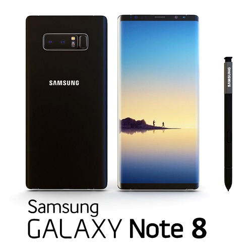 SAMSUNG NOTE 8 Midnight Black