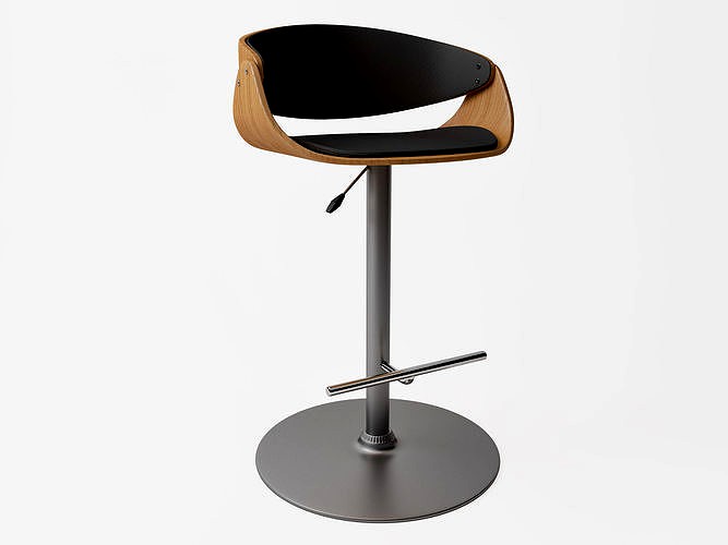 Bar stool chair 3d model