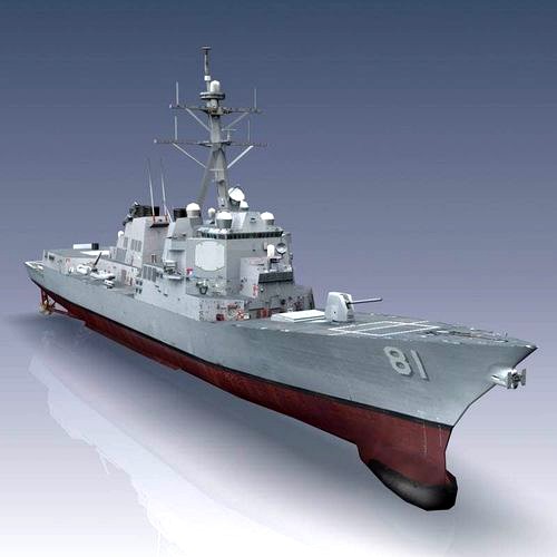 Arleigh Burke Class Destroyer Flight IIA