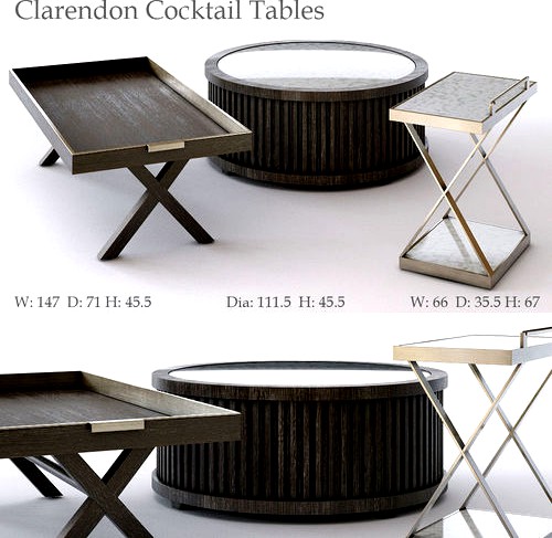 Bernhardt Clarendon Cocktail Tables