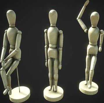 Wooden Figurines Printable Ik Models 3d