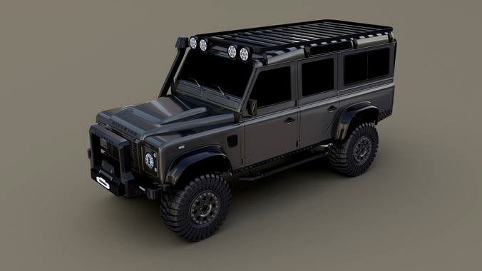3D Land Rover Defender 110 Custom