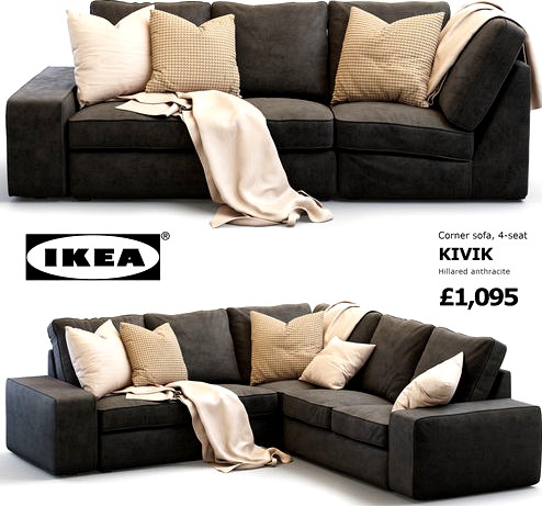 KIVIK corner sofa Ikea