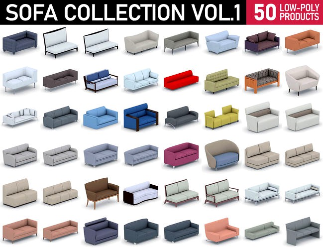 Sofas Collection Vol 1