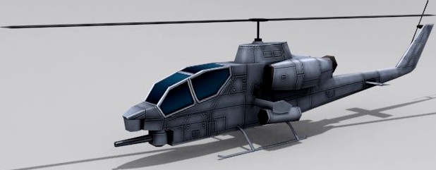 AH1 Cobra 3D Model