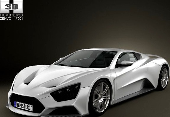 Zenvo ST1 2010 3D Model