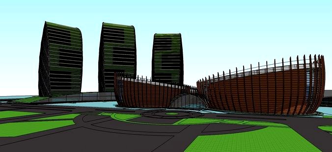 iconic buildings layout