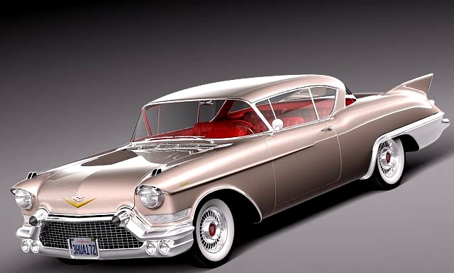 Cadillac Eldorado Biarritz 1957 3D Model