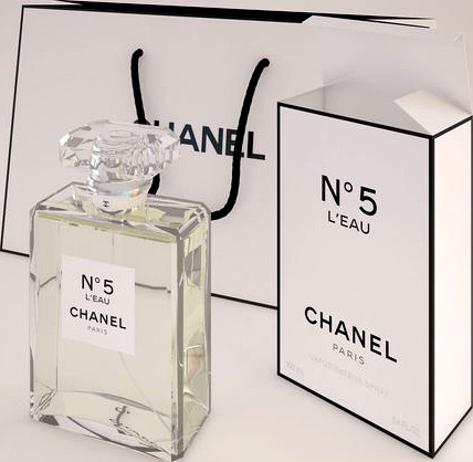 Chanel N5 LEau Perfume with bag