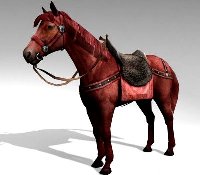 Horse 3D Model