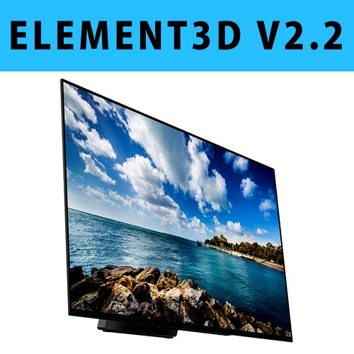 E3D - Sony TV A1E OLED 4K model