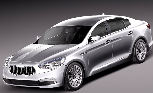 Kia K9 2013 3D Model