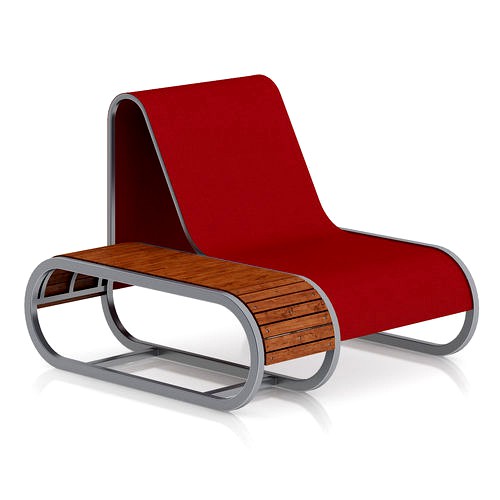 Modern Red Chair