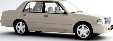 Toyota crown sedan 3D Model