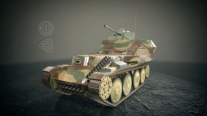 Flakpanzer 38 Gepard Tank