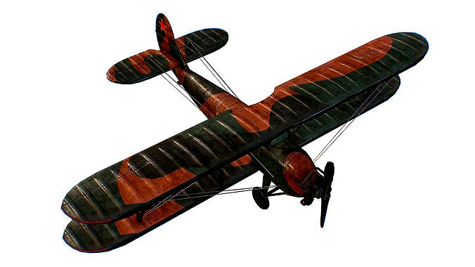 Russian Soviet biplane Polikarpov Po-2 Kukuruznik