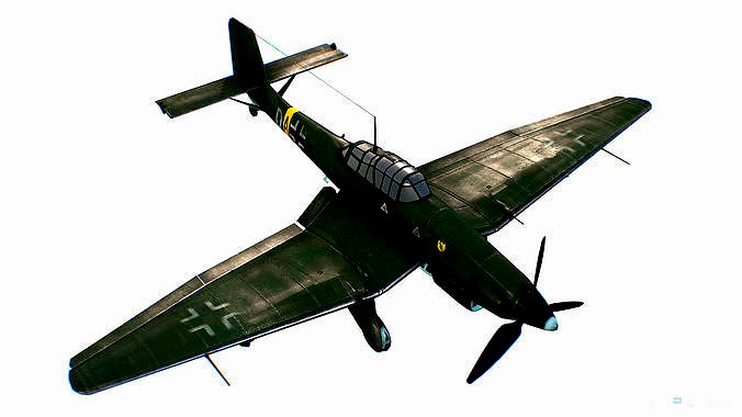 German bomber ground-attack Junkers Ju 87 Stuka