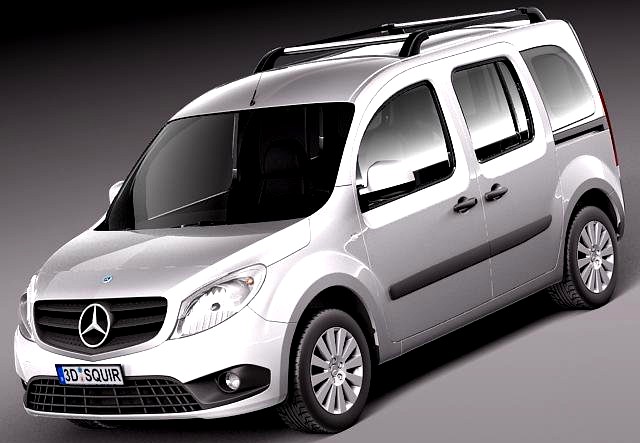 Mercedes Citan 2013 3D Model