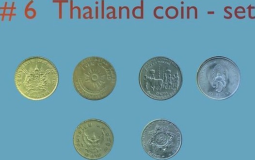 Thailand coin - set model  - 6