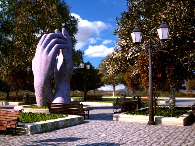 Park 3D Model