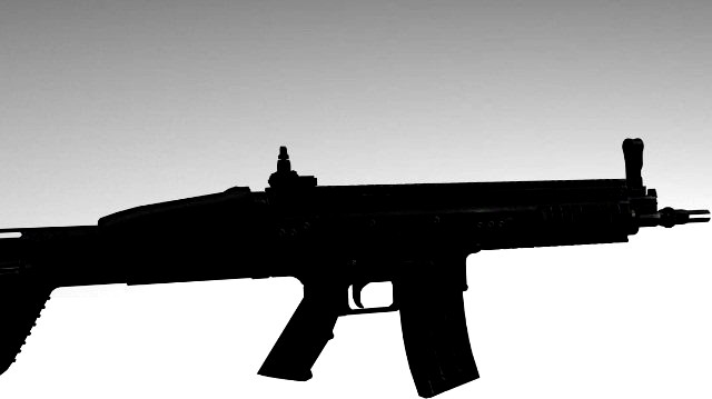 Download free FN SCAR 3D Model