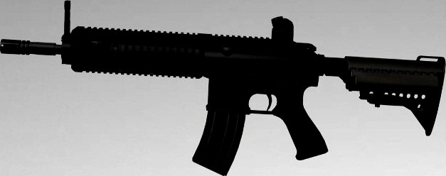 M4 3D Model