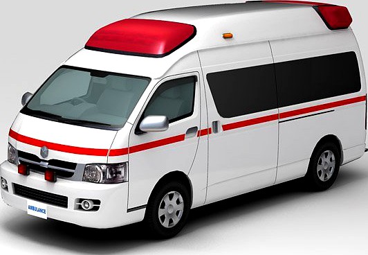 Ambulance 3D Model