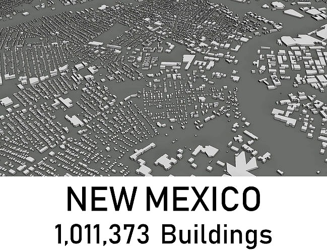 New Mexico - 1011373 3D Buildings