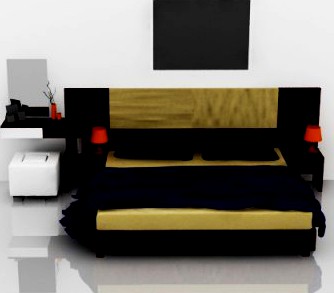 Bed 3D Model
