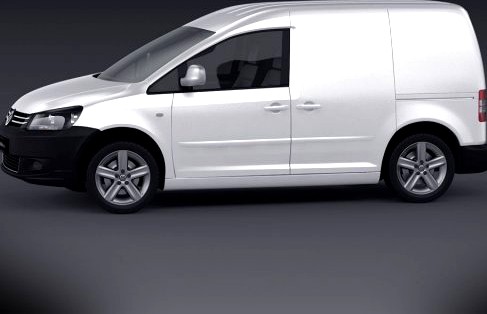 Volkswagen Caddy Van 2012 3D Model