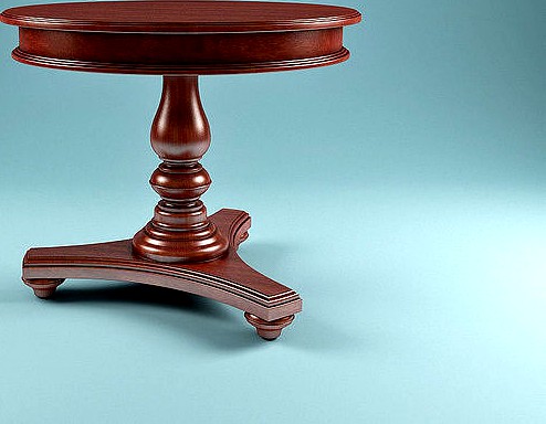 Thomasville Fredericksburg Round Lamp Table