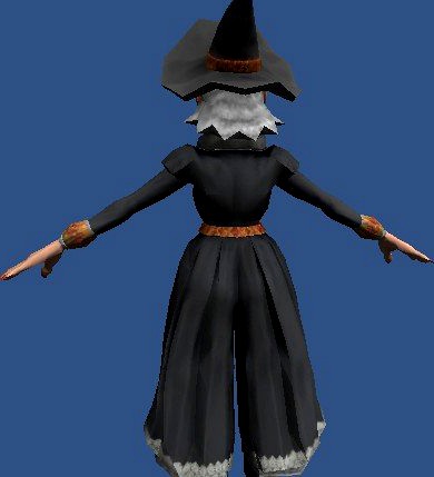 Witch 3D Model