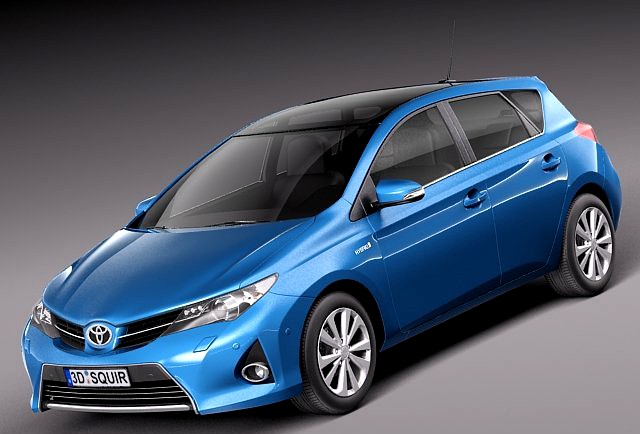 Toyota Auris 2013 3D Model