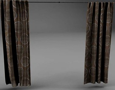 Cortinas 3D Model