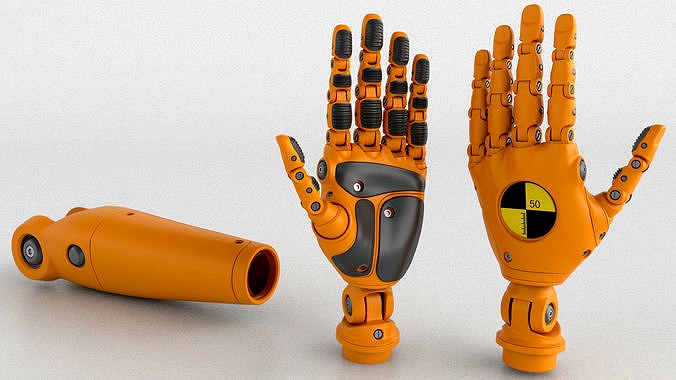 Crash Test Dummy  Robot Android mechanical hand